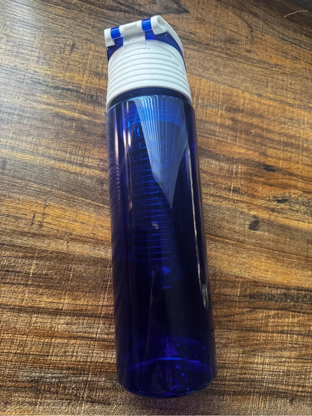 Blue Fruit Infuser Water Bottle New32 oz - Flip Top Lid with Locking Latch & Fil